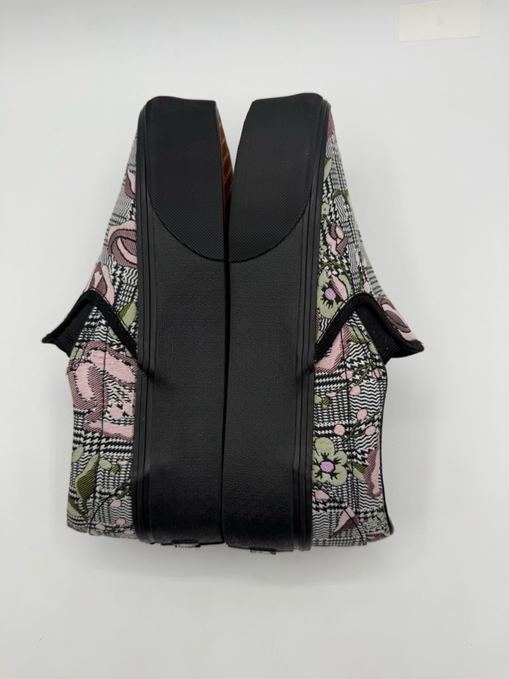 Vans Tapestry Floral Platform Slip-On Sneakers Chunky Sole Street Style Shoes - Picture 9 of 17
